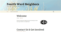 Desktop Screenshot of fourthwardneighbors.org